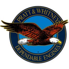 Pratt and Whitney Engine Decal, 3 inch Diameter, from Moody ...