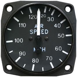 Airspeed, 2 1/4 inch 20-120 mph, from UMA, uma-16-210-120