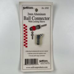 2mm Aluminum Ball Connector, Rod & Ball Stud