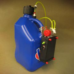 Blue Kerosene Tank, with Electric Pump & VR, 5 Gallon, by Jersey Modeler