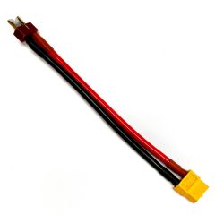 XT60 Male to Deans Battery Charge Lead Adapter, 12 AWG