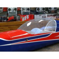 Replacement Canopy/Hatch for 26% 73" Extra 300, -A Red/White/Blue