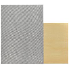 Alutex Plywood Composite Sheet, 11.8" (300mm) x 16.4" (410mm), 3mm Thick