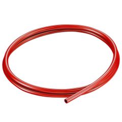 Red Poly Tubing, 3mm, Sold Per Foot, by Festo