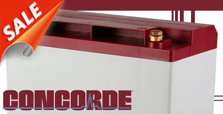 Concorde Batteries in Stock